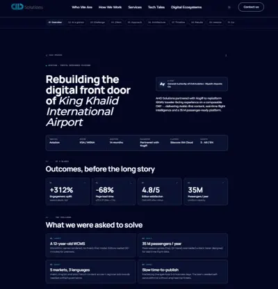 KKIA: Airport DXP on Sitecore XM Cloud
